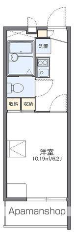 レオパレスパレス猪名寺3(1K/3階)の間取り写真
