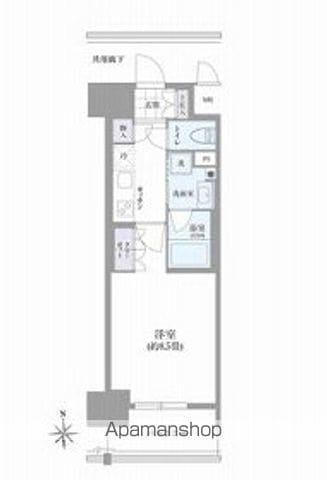 OKBアヴェニール菊井町(1K/2階)の間取り写真