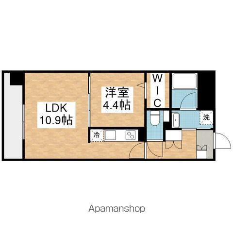 グレインヒルズ(1LDK/3階)の間取り写真