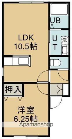 M.S.HIRO(1LDK/2階)の間取り写真
