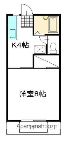 きんちゃんハイツ(1K/1階)の間取り写真