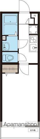 リブリ・YUMEⅡ(1K/1階)の間取り写真