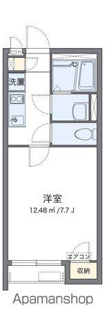 クレイノK リュミエール(1K/1階)の間取り写真