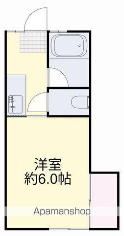 プレール高柳 1(1K/1階)の間取り写真