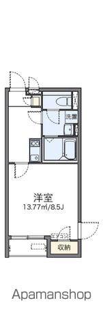 レオネクストプラナス白山(1K/2階)の間取り写真