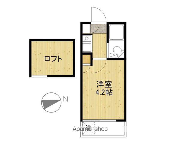 レジデンスオオキ 2階階 間取り