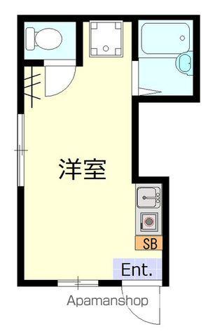 プログレスコート(ワンルーム/1階)の間取り写真