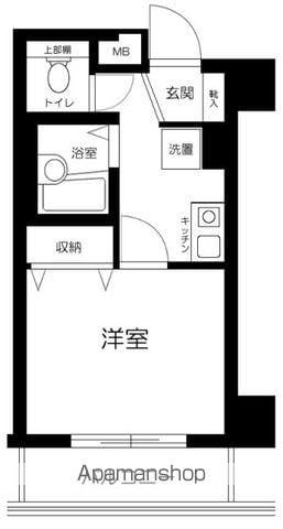 プレール九段 2階階 間取り