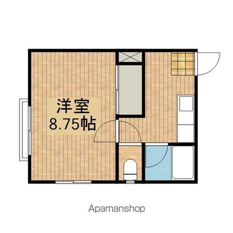 さくらハイツ(1K/1階)の間取り写真