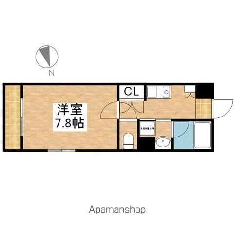 メゾンドコウエイ(1K/3階)の間取り写真