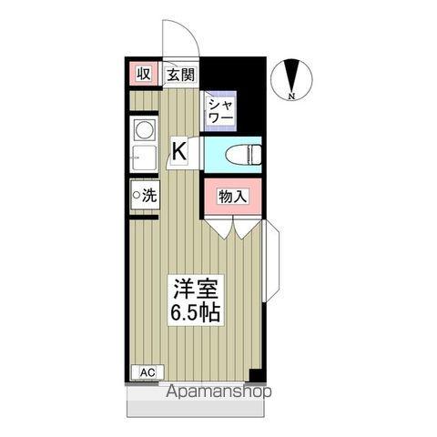 エスペランサ(1K/2階)の間取り写真