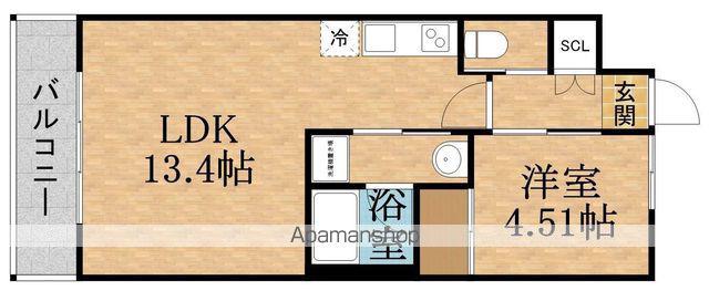 PREGIO今福鶴見(1LDK/7階)の間取り写真