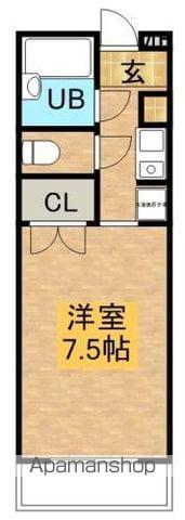 マ・メゾン21(1K/3階)の間取り写真