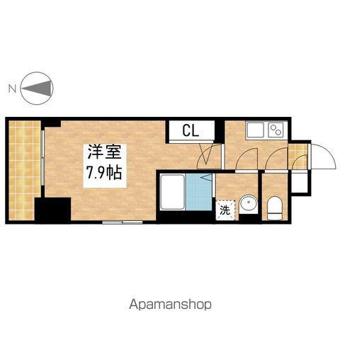 エスプレイス上前津レガシー(1K/6階)の間取り写真