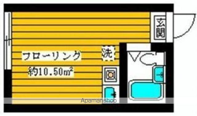 ライフピア ティアラ(ワンルーム/1階)の間取り写真