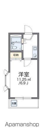 レオパレス姫路第3(1K/2階)の間取り写真