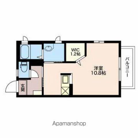 CASA FIGLIA(1K/2階)の間取り写真