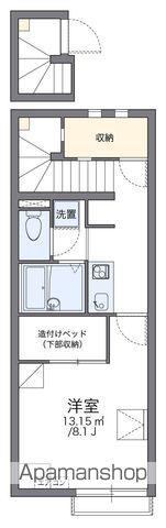 レオネクスト日明(1K/2階)の間取り写真