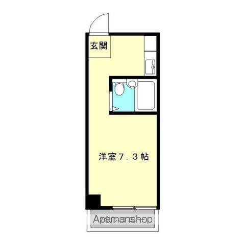 パレ・ドール池袋(ワンルーム/10階)の間取り写真