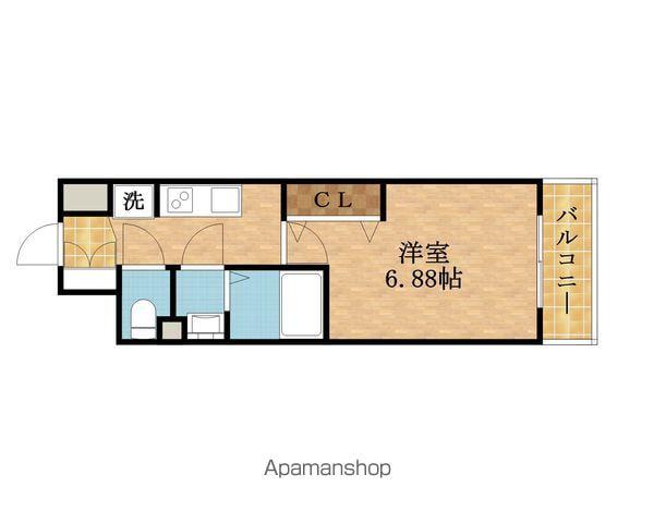 QUINTET JOTONOE(1K/9階)の間取り写真