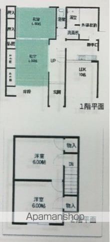 名鉄広見線 富岡前駅 徒歩37分 2階建 築48年(4LDK)の間取り写真