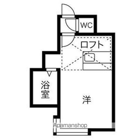 ベルメゾン琴似B(ワンルーム/2階)の間取り写真