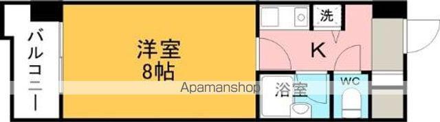 トーカン大江キャステ-ル(1K/7階)の間取り写真
