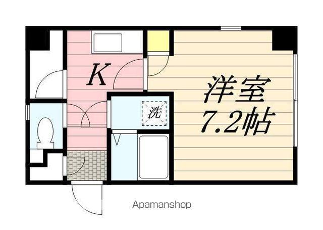 ホワイトキャッスル吉塚壱番館(1K/3階)の間取り写真