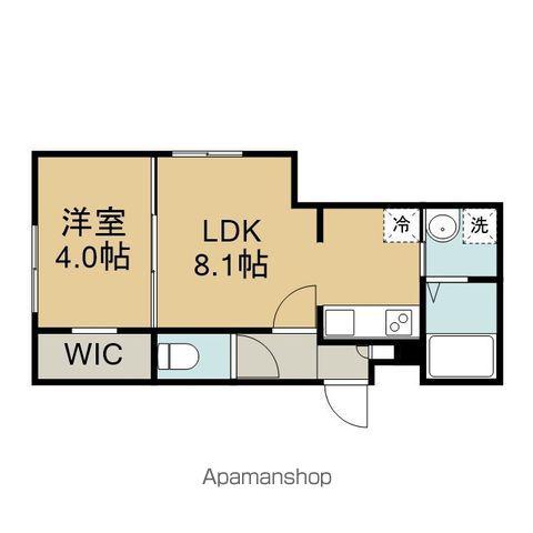 PINE FASTPASS ENIWA(1LDK/2階)の間取り写真