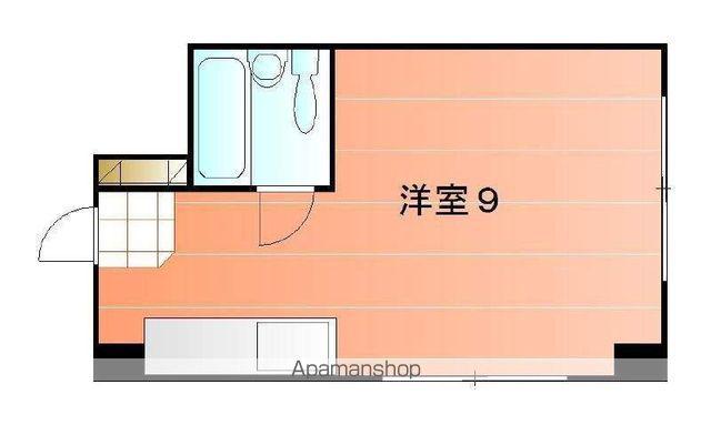 エトワール味酒(ワンルーム/1階)の間取り写真