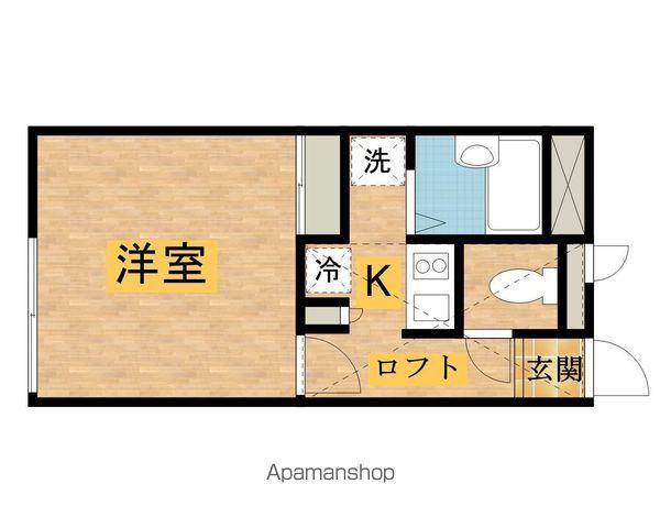 レオパレスNORI(1K/2階)の間取り写真
