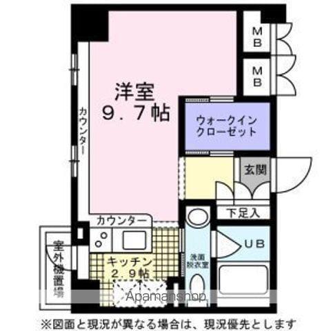 KDXレジデンス東桜Ⅰ(ワンルーム/13階)の間取り写真