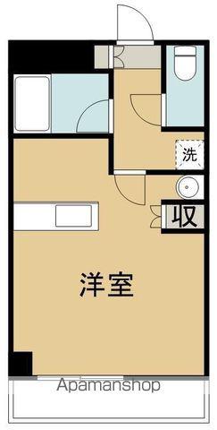 渡幸ベルメゾン高砂(1K/1階)の間取り写真