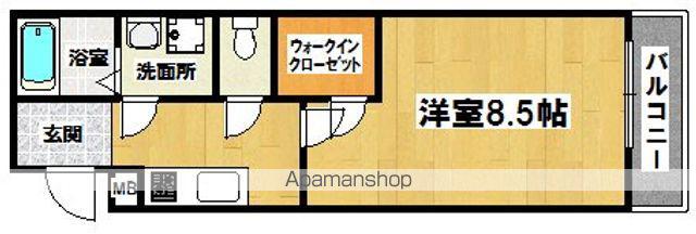 フジパレス浜寺ノース3番館(1K/2階)の間取り写真