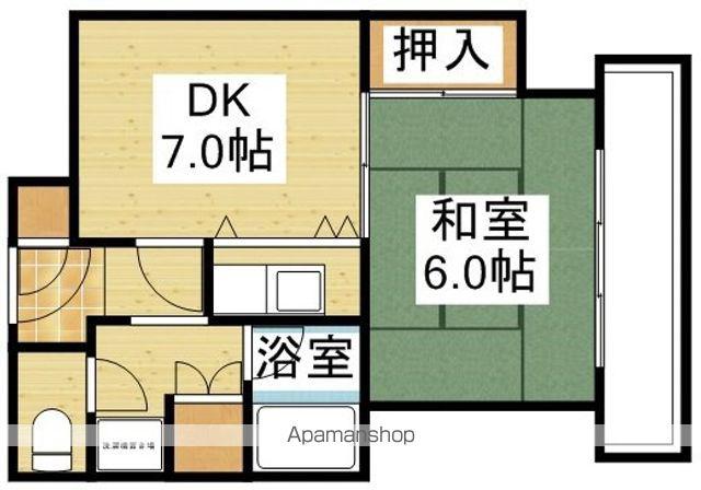 朝日プラザ新大阪(1LDK/9階)の間取り写真