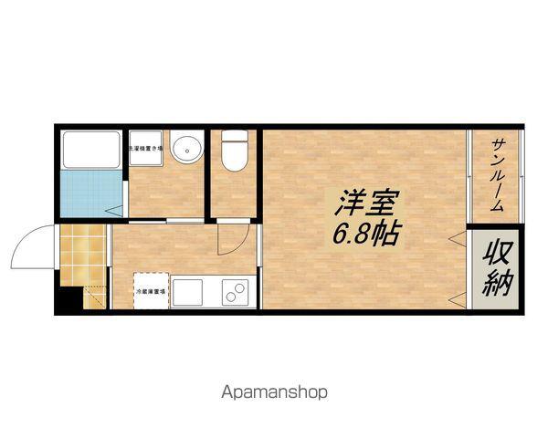 レジーナ(1K/2階)の間取り写真