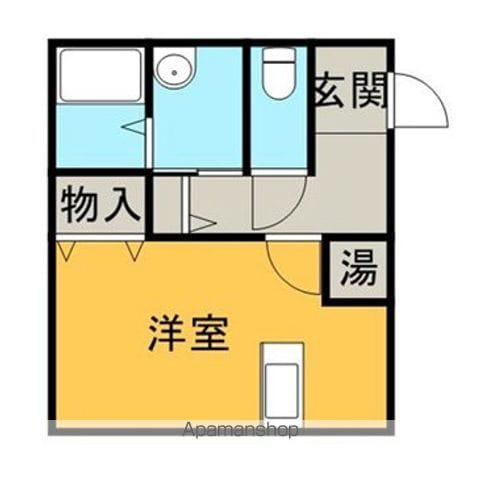 LOVEJOY STATION(ワンルーム/3階)の間取り写真