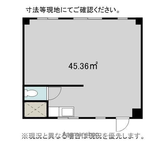 ソラーナ塩尻(ワンルーム/1階)の間取り写真