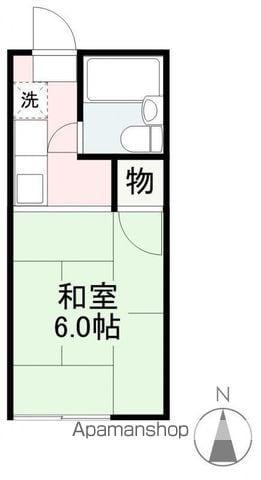 オリーブハイツ(1K/2階)の間取り写真