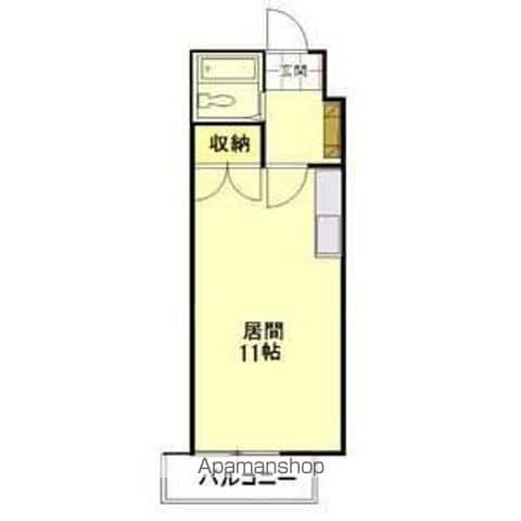 アルファレジデンス北22条(ワンルーム/5階)の間取り写真