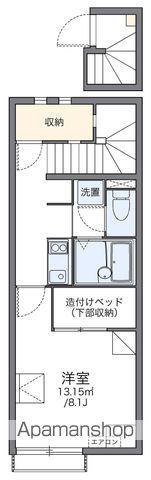 レオネクストピア(1K/2階)の間取り写真