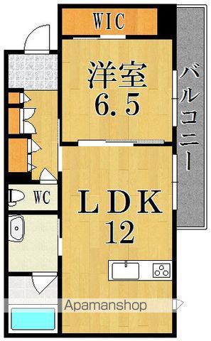 VILLA FORET (1LDK/2階)の間取り写真