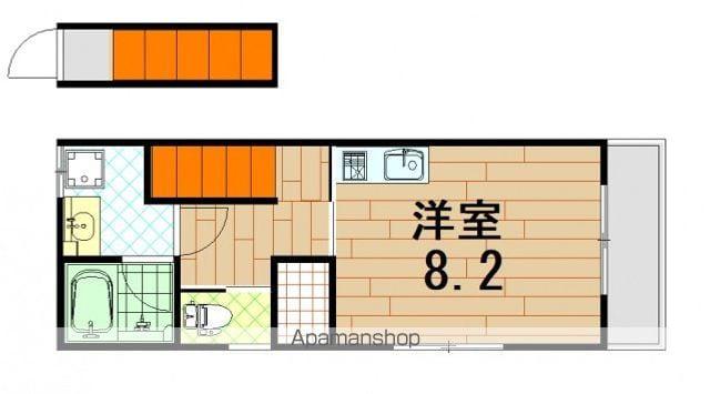 RIDERE五日市中央(ワンルーム/2階)の間取り写真