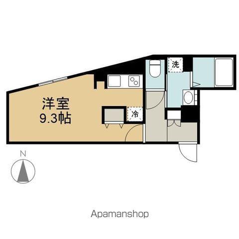 WELL COURT CHIYODA(ワンルーム/2階)の間取り写真
