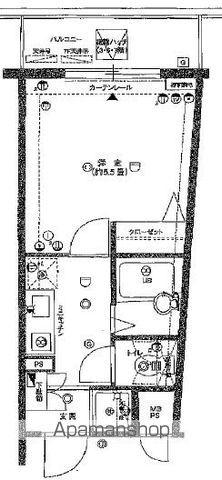 ロイヤルアメニティー練馬 3階階 間取り