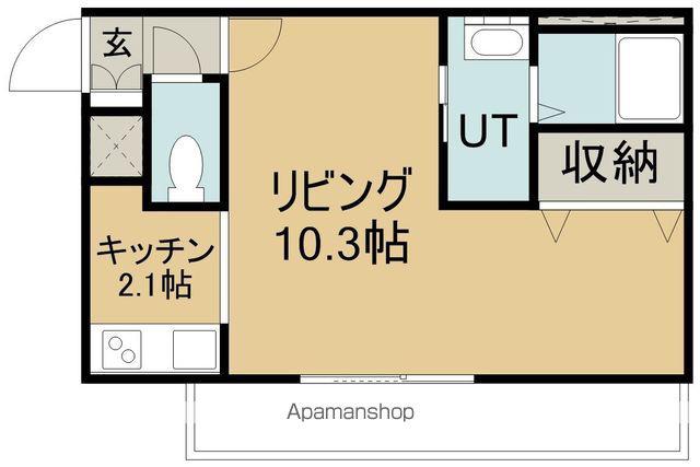 CIERRA FIRST(1K/4階)の間取り写真