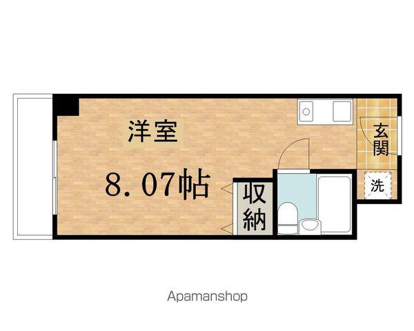 ガーデンヒルズ聖蹟桜ヶ丘(ワンルーム/2階)の間取り写真