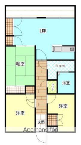 ラ・セレニータM(3LDK/1階)の間取り写真