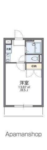 レオパレス高津 2階階 間取り