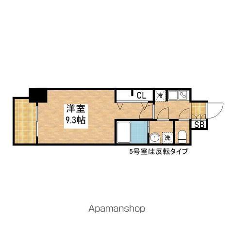 S-RESIDENCE鶴舞II 内覧できる部屋あります(1K/7階)の間取り写真